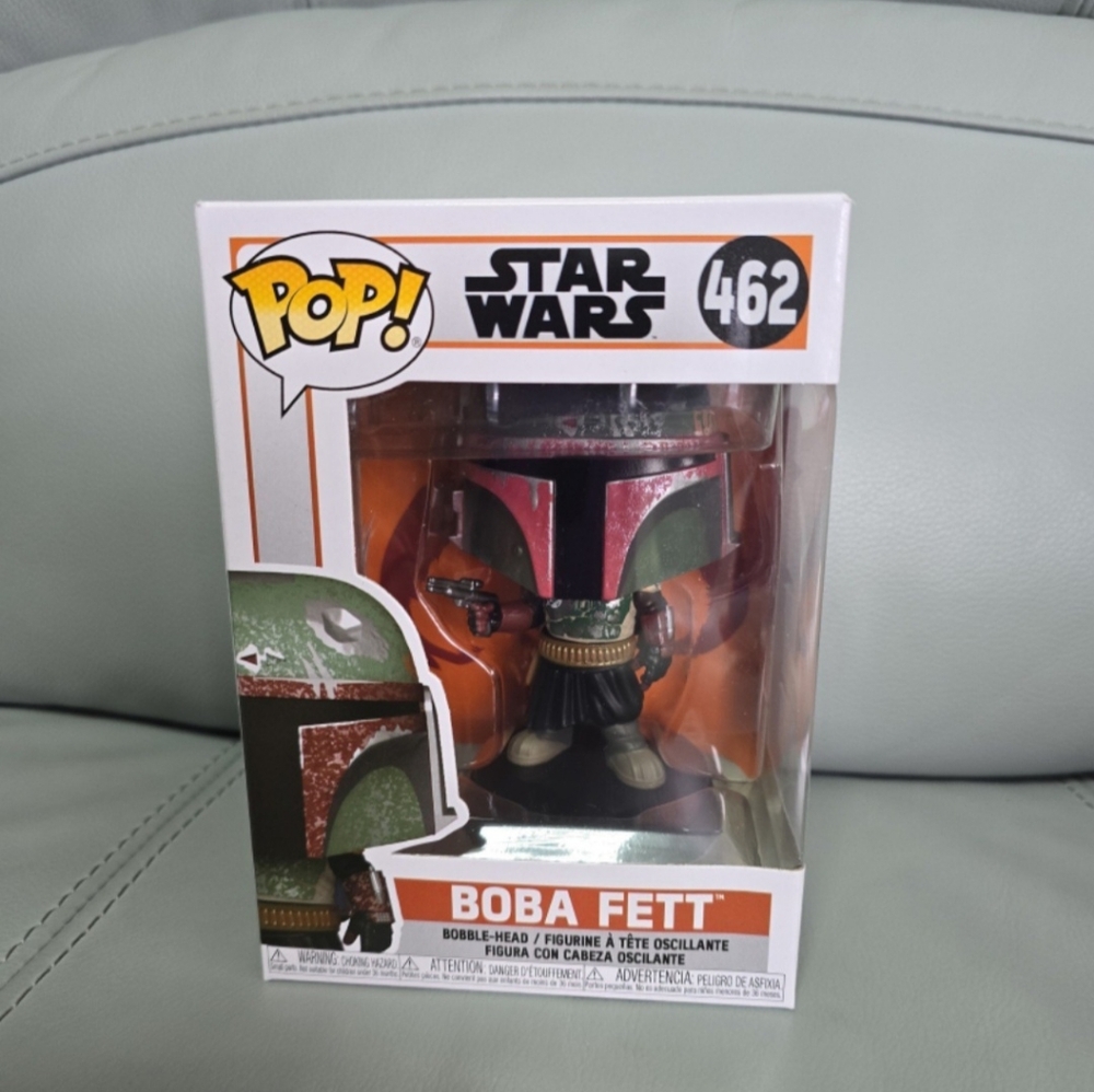 Star Wars The Mandalorian Boba Fett #462 Funko Pop New